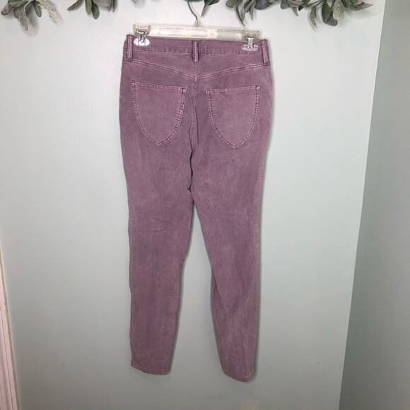 We The Free Sun Chaser Button Fly High Waist Lavender Cords 26 - Picture 8 of 11